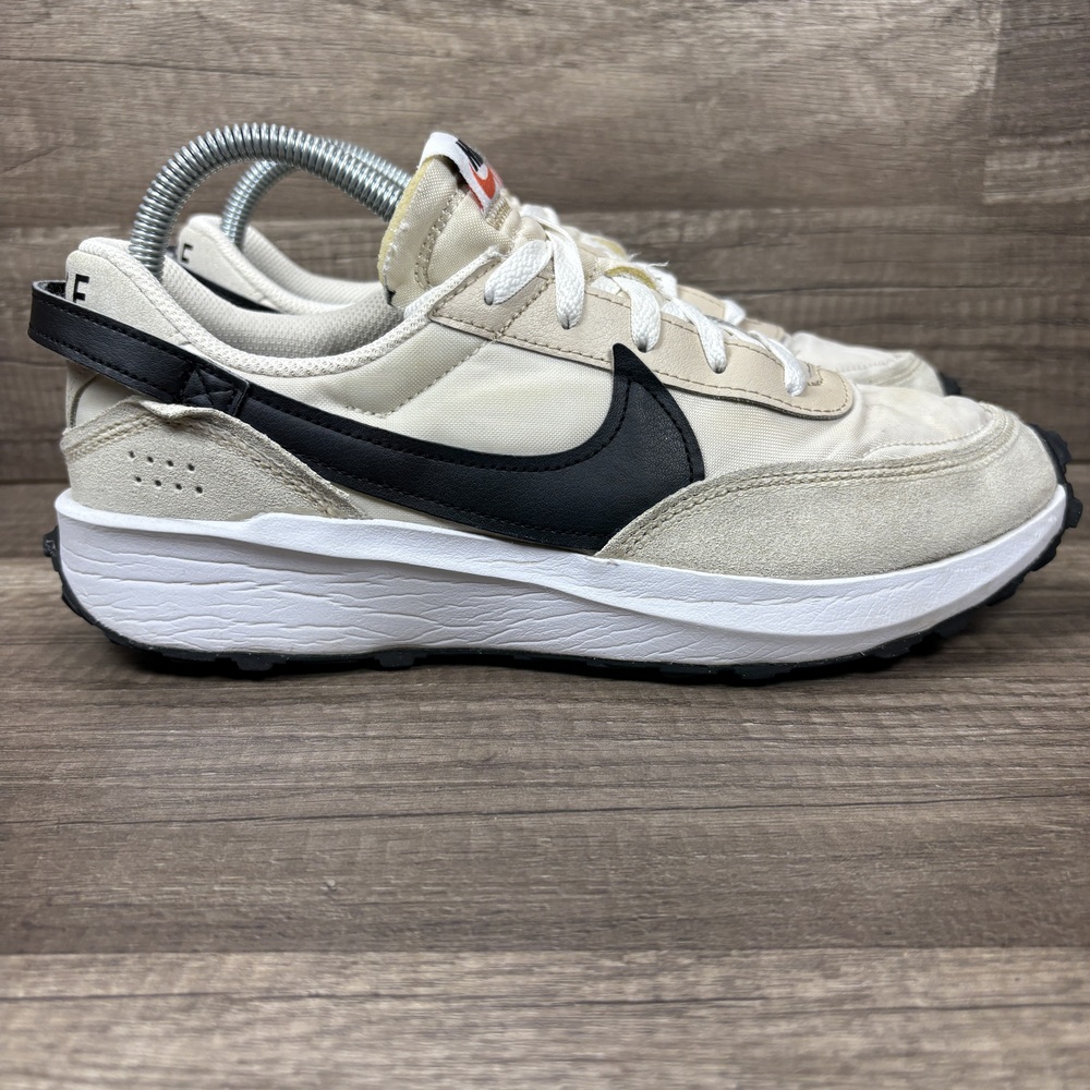 Nike Waffle Debut Tan Black Womens US Size 9 EUR 40.5 DH9523-102 Running Shoes